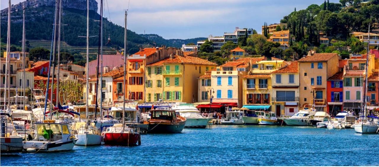 Cassis Maison Et Jardin A 800 M Du Port Villa Bagian luar foto